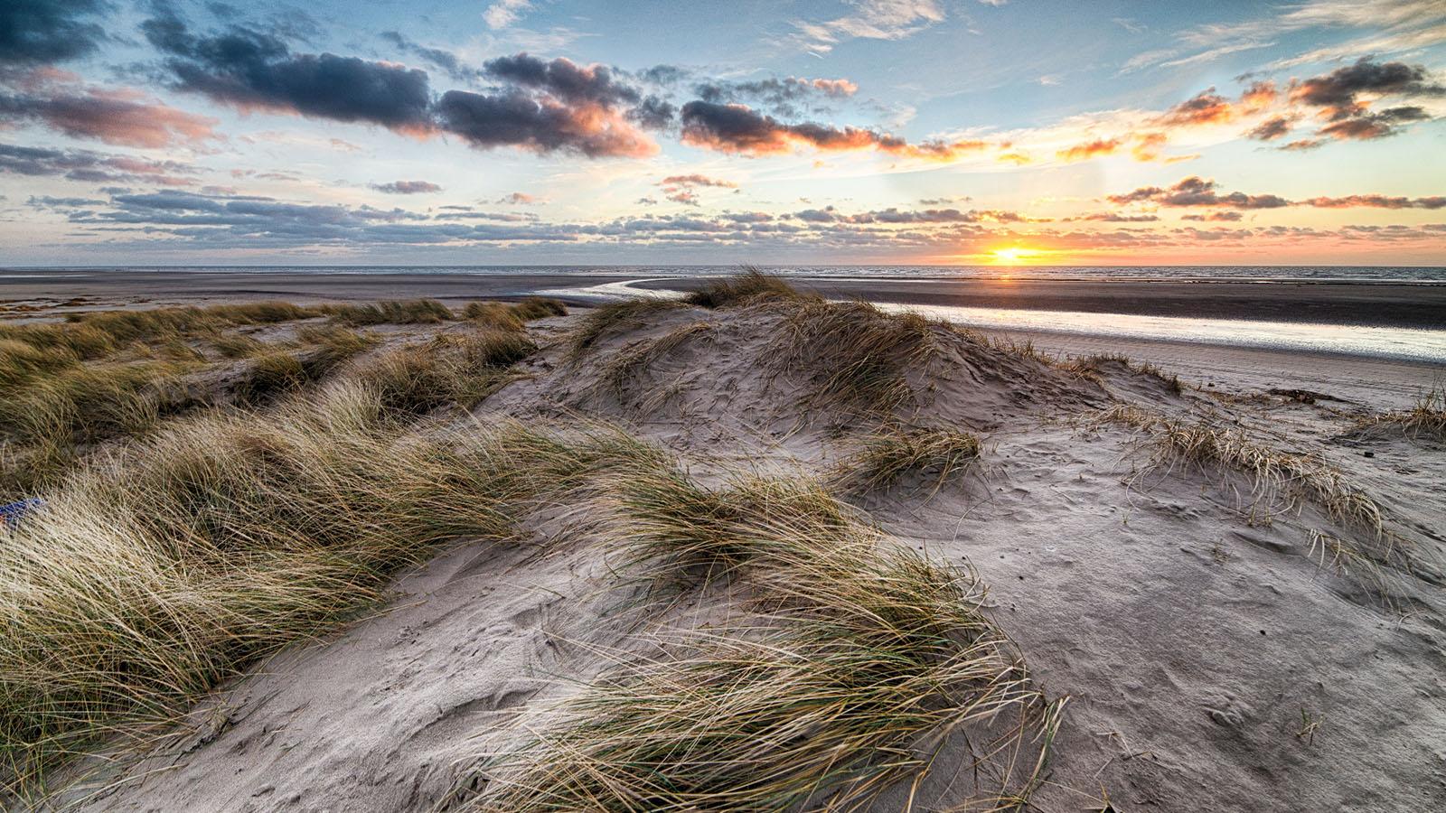 Sand Dunes on the North Sea Coast, State Halvorn