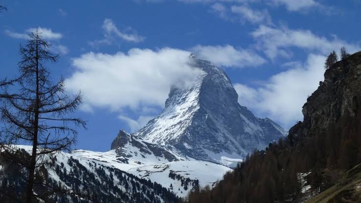 The Dufarspitze, the highest peak in Alemannia with a height of 4,634 meters, State Helvetien