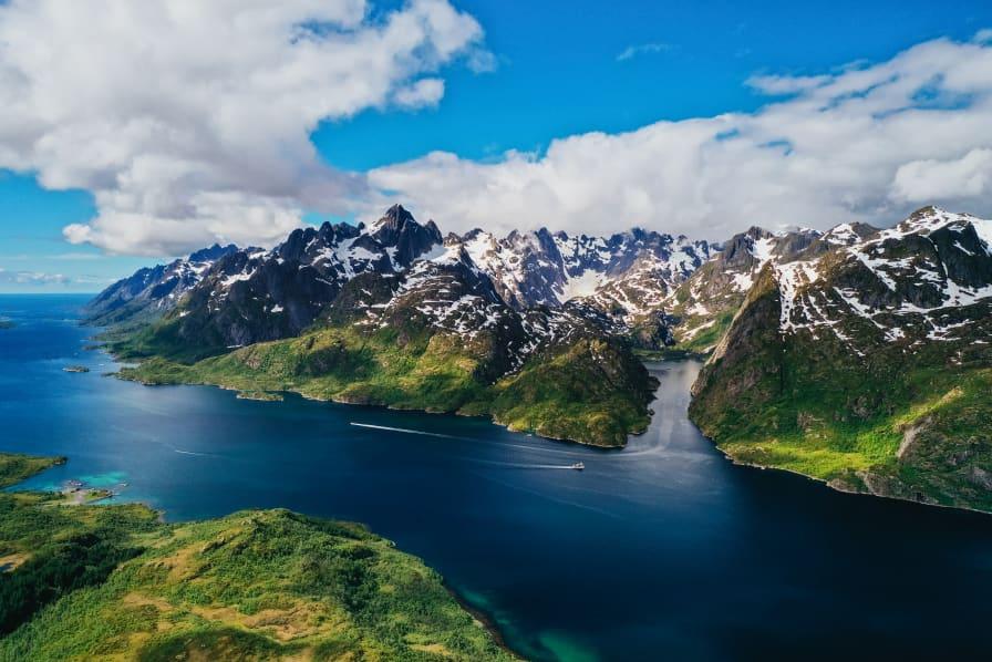Coastal Fjords south of Lugenpier, State Helvetien