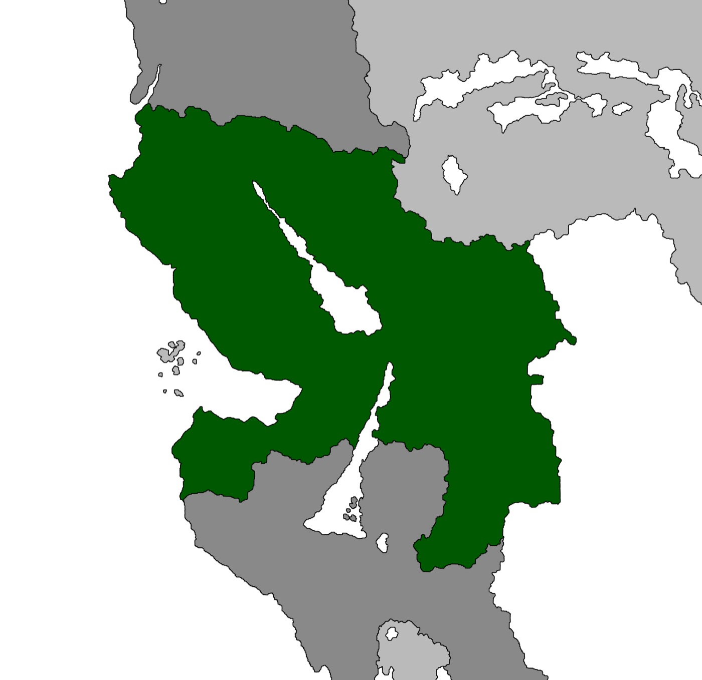 Location of Auritania