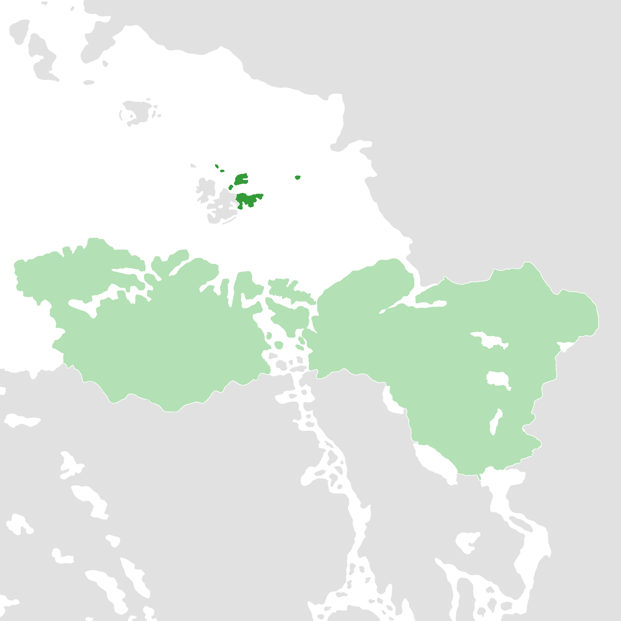 Location of Cuohpajálla within Karjania