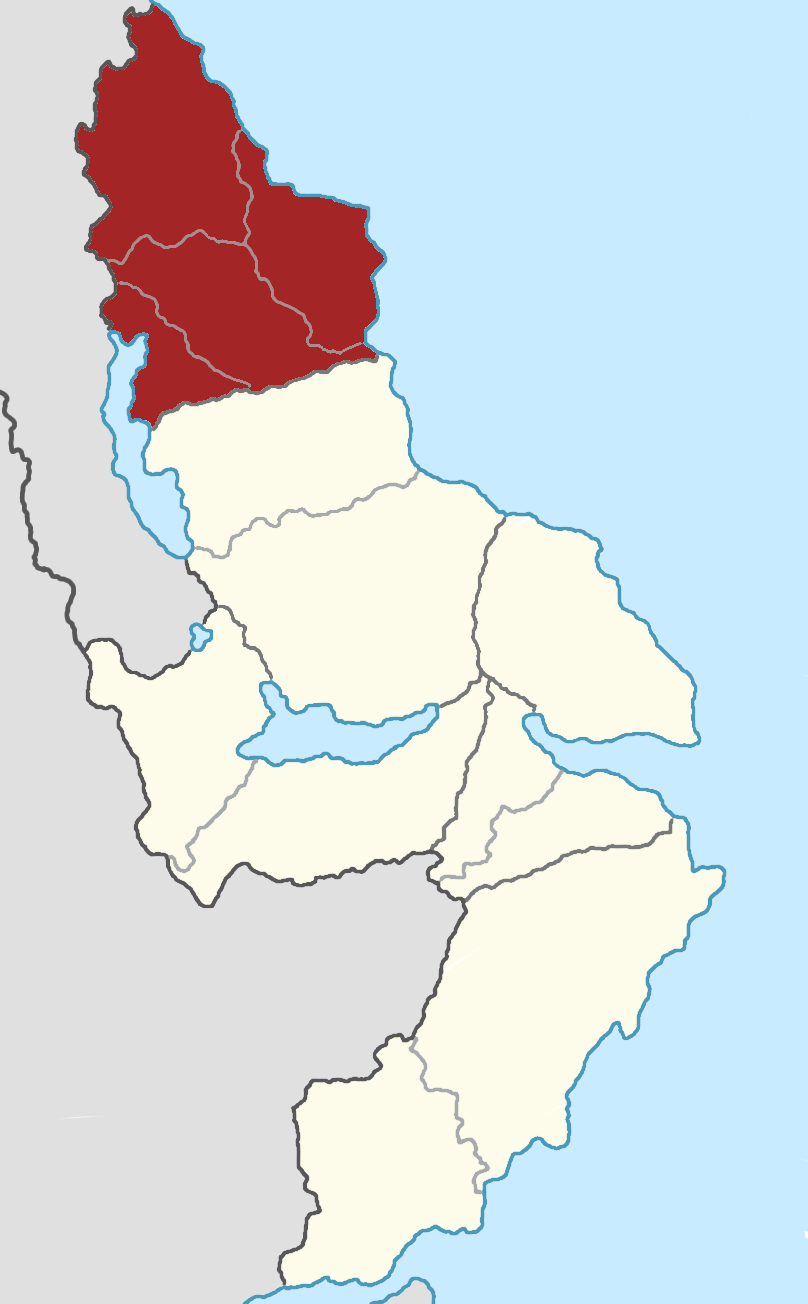 Location of Dashtestan province within Varahmehr