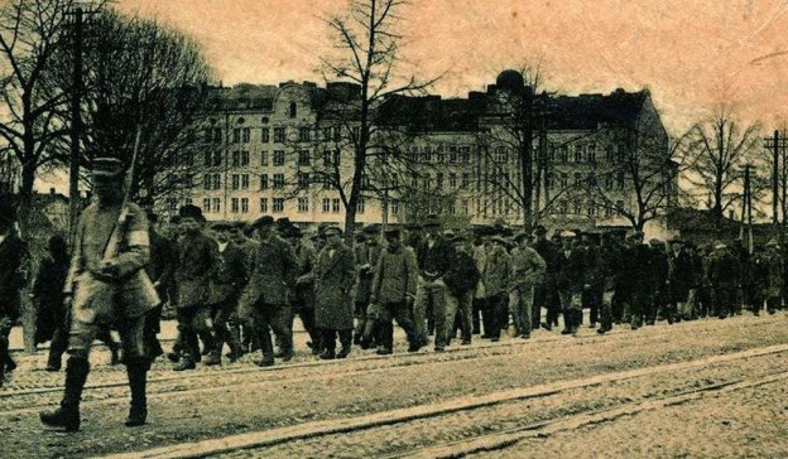 White Army POWs in New Winscor.