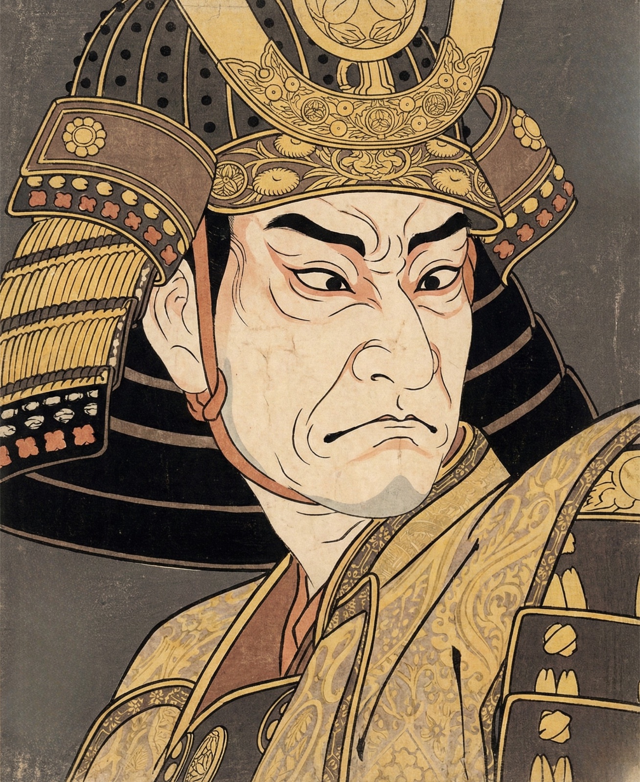 Painting of Mukaimasa Miyamoto, the founder of Shinkeisei