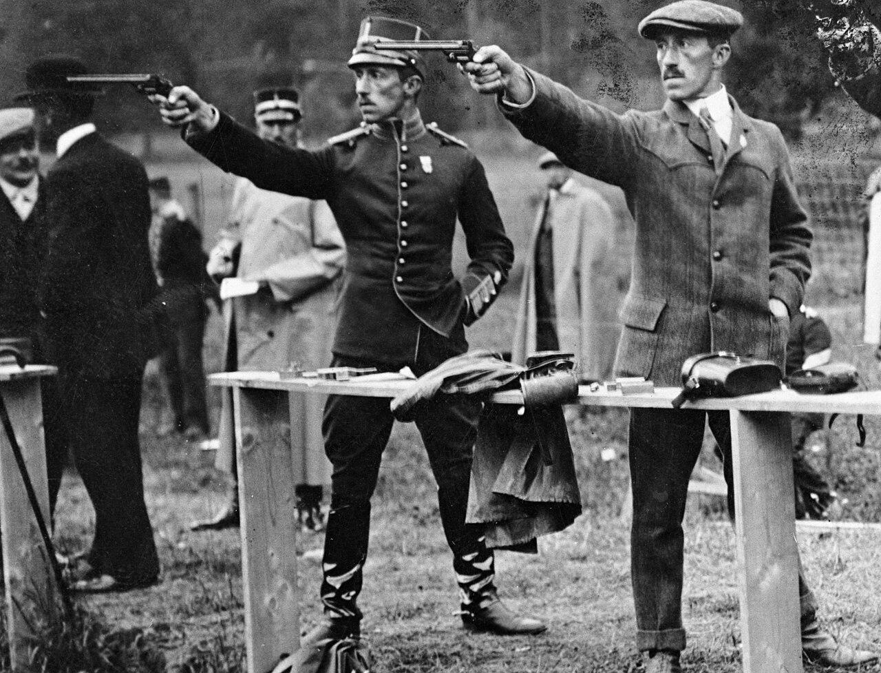 Shooters in 1919, before the USSK