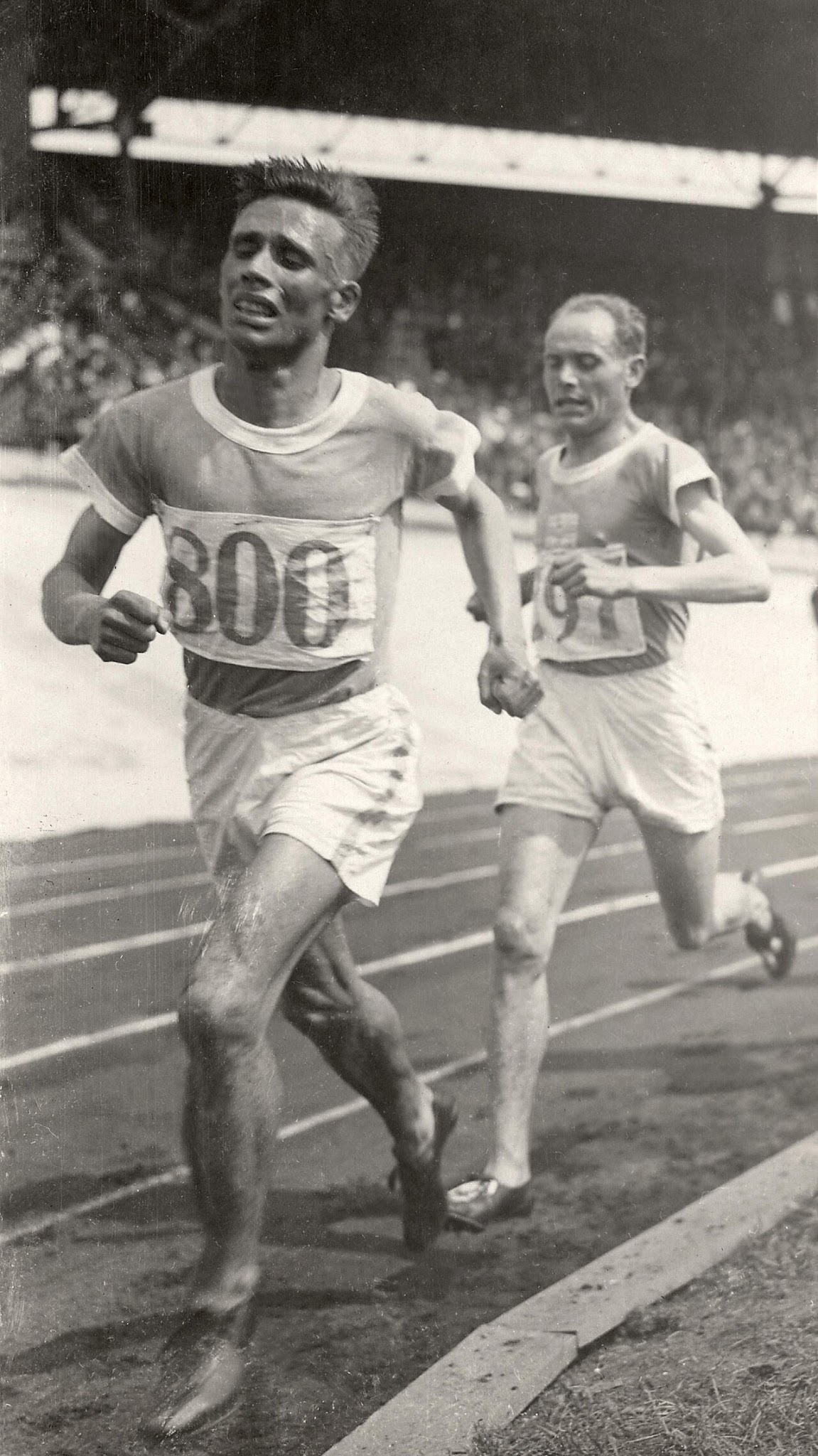 Karjanian athletes in the 200 meters, 1928
