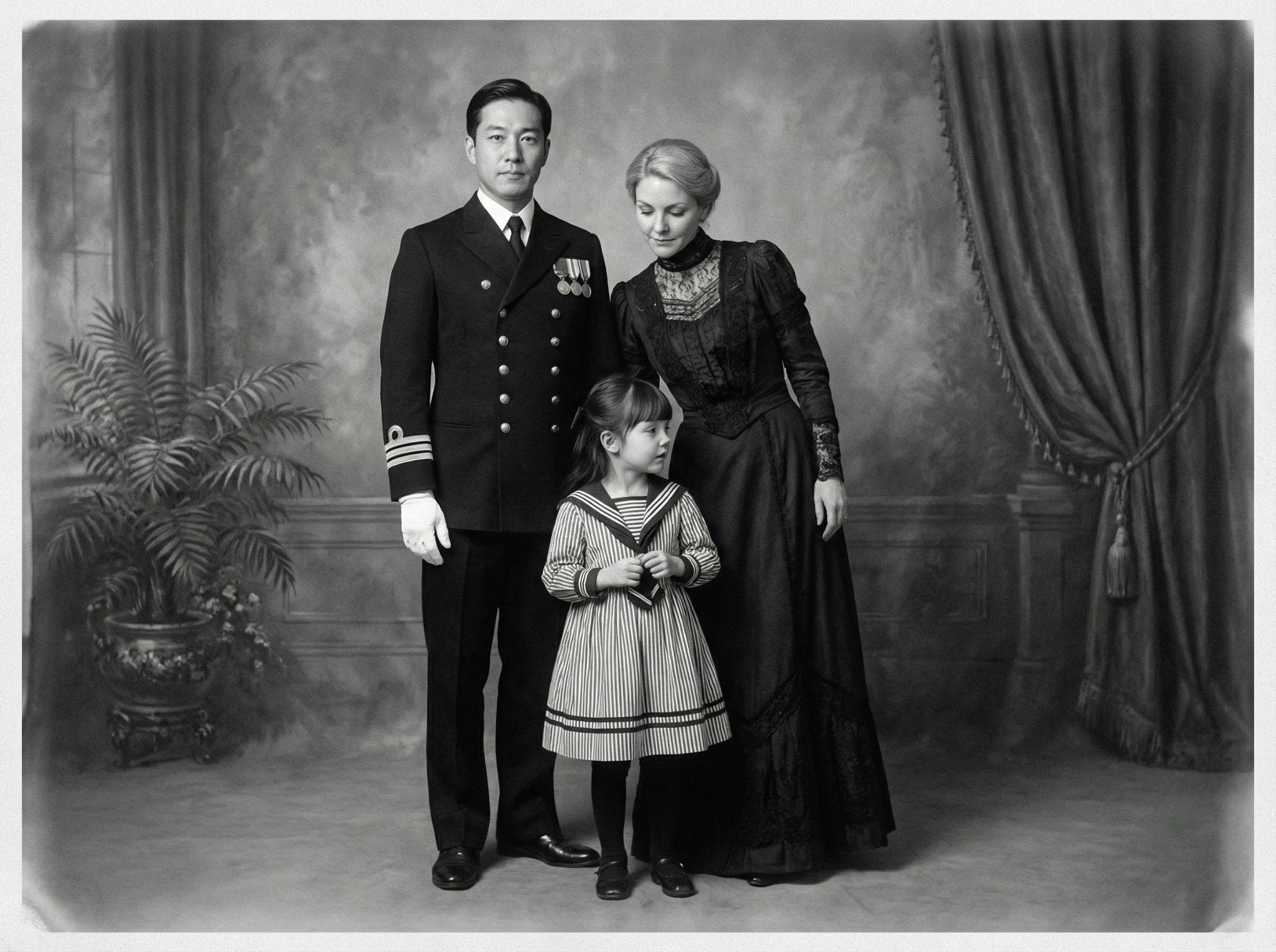 Makinami family portrait, c. 1899