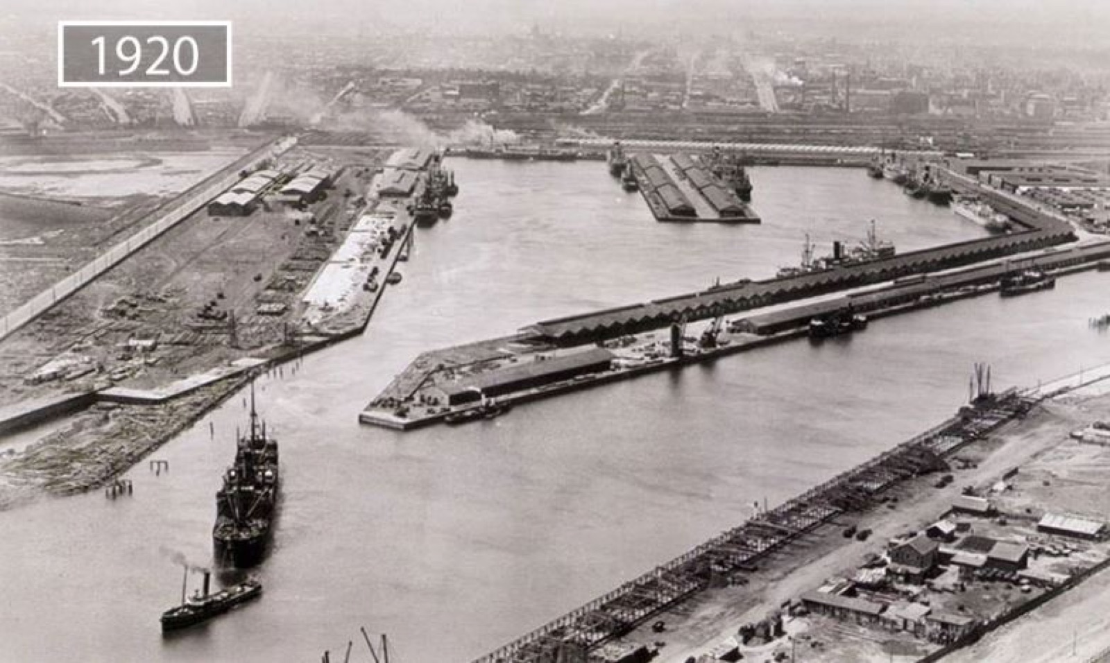 Port of Shushabad, circa 1920